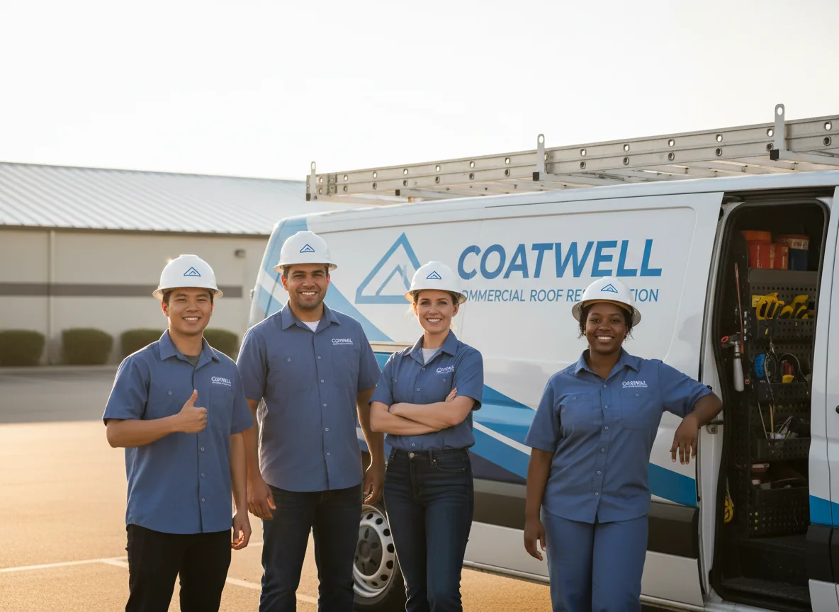 Commercial roof coating company in Ellington, NY